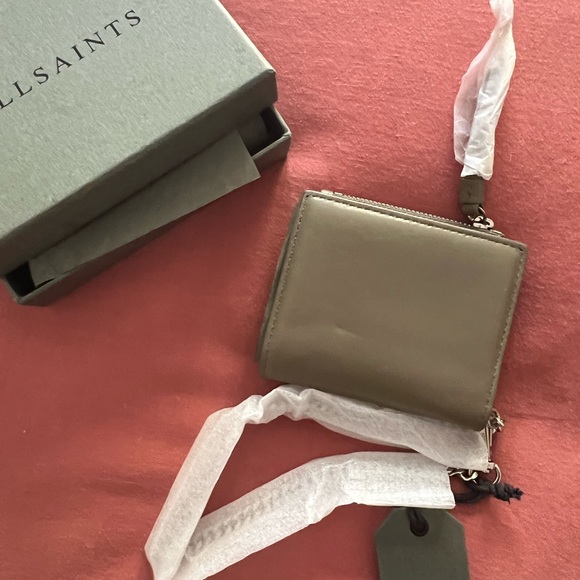 AllSaints Flora chain wallet - Picture 2 of 5